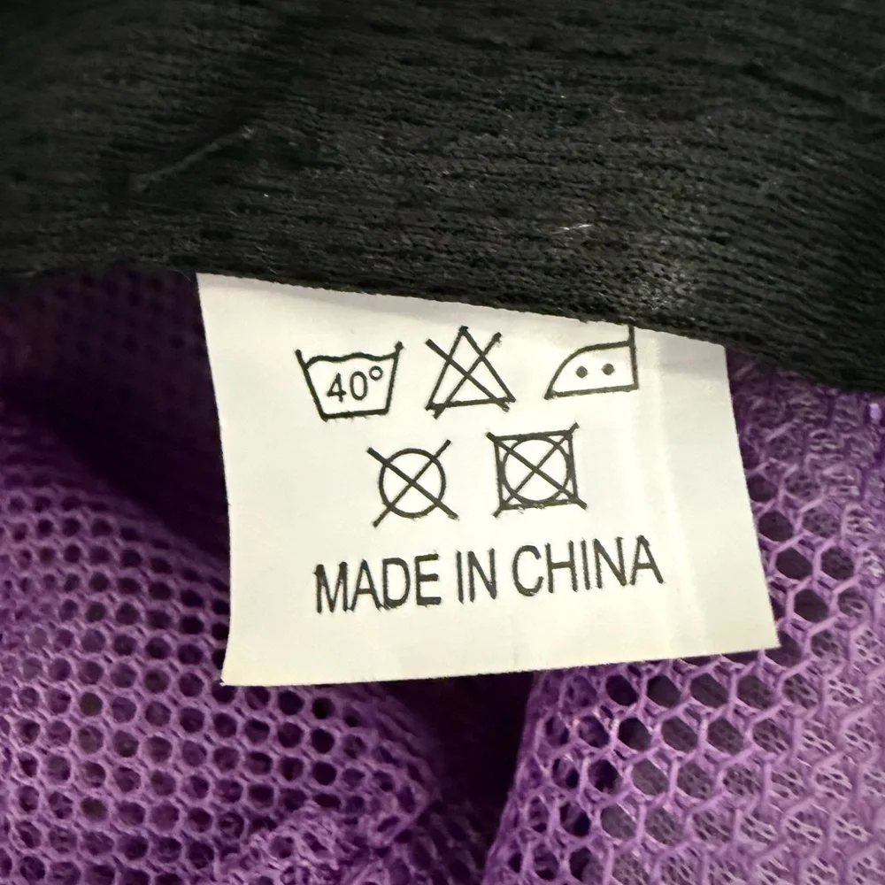 Sunshade (EUC) UV Protection Ponytail Sun Hat in Purple and Gray Size: O/S